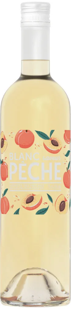Boisson aromatisée à base de vin saveur pêche 7,5% vol. 75cl