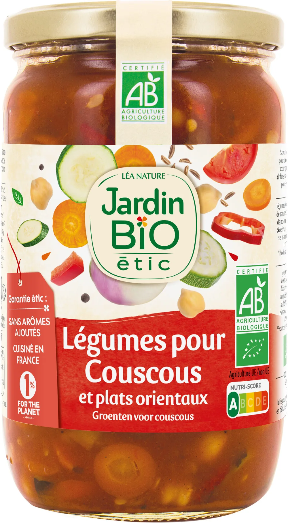 Légumes pour couscous et plats orientaux
