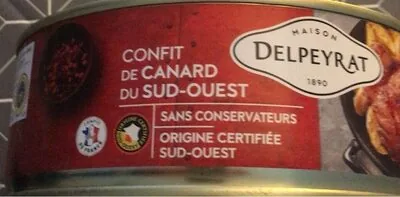 Confit canard du sud ouest