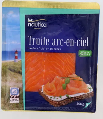 Lachsforelle mild geräuchert in Scheiben