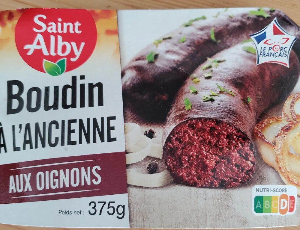 3 boudins noirs à l'ancienne