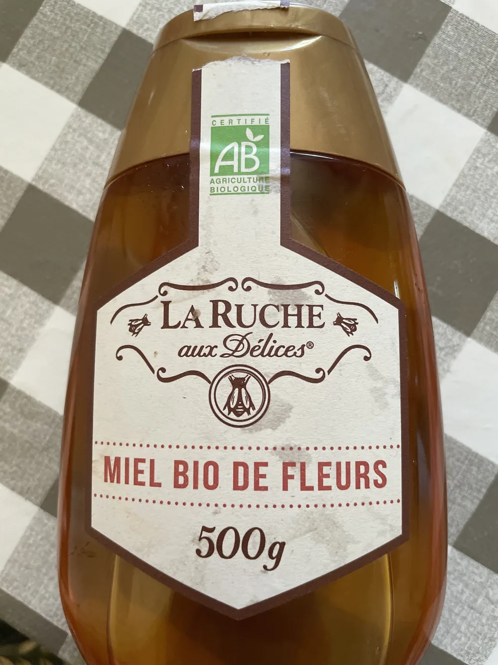 Miel bio de fleurs