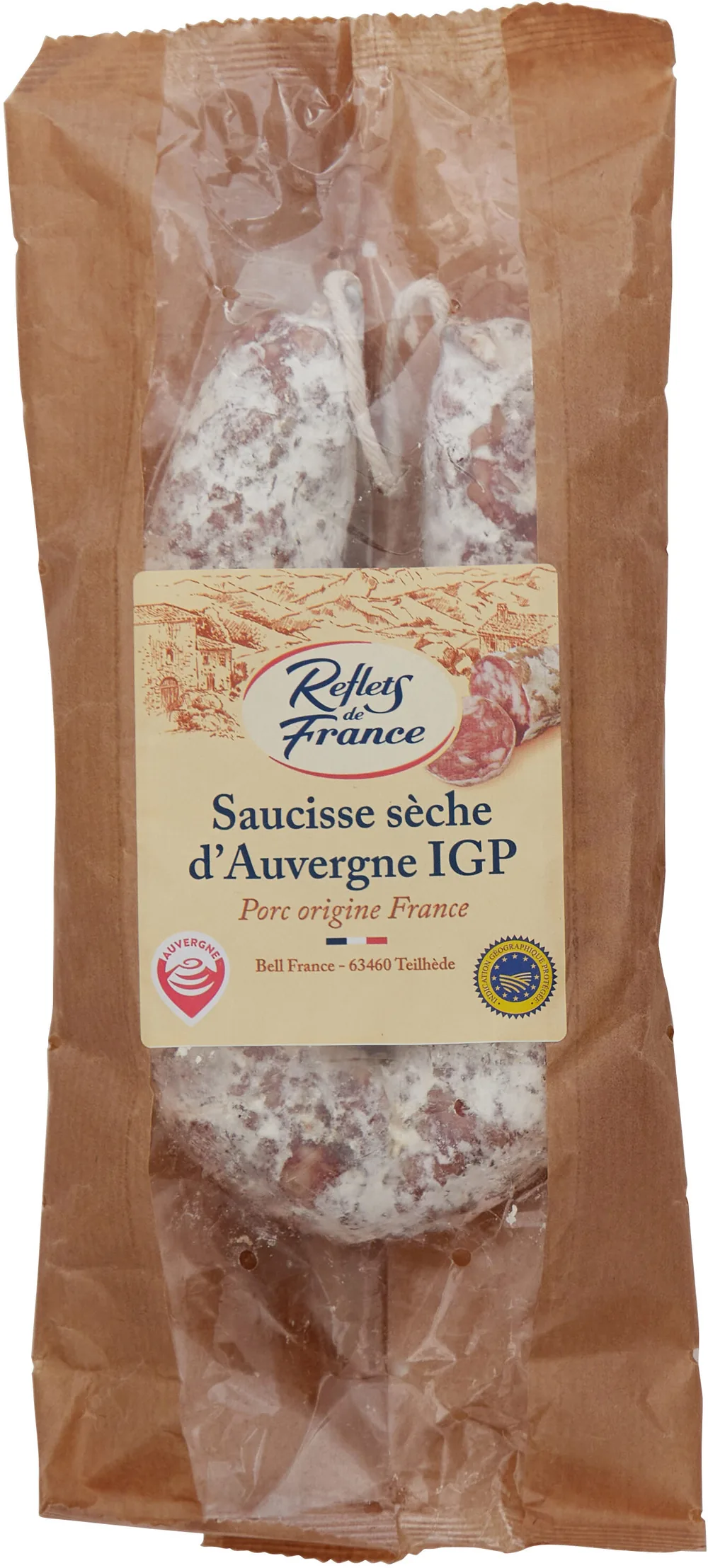 Saucisse sèche d'Auvergne IGP