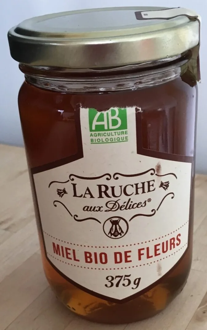 Miel bio de fleurs