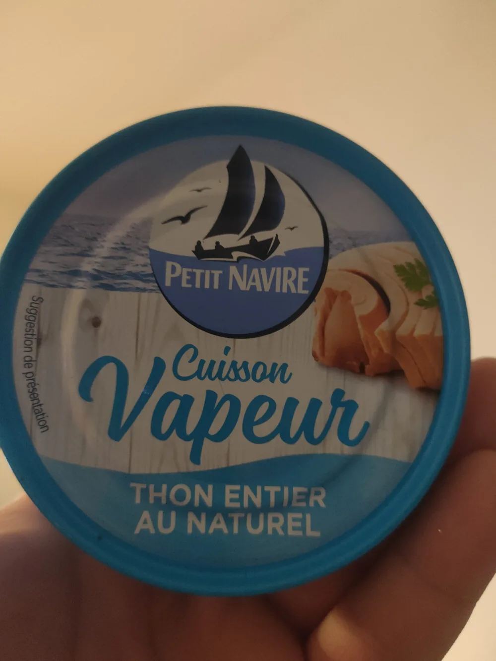 Thon entier au naturel cuisson vapeur