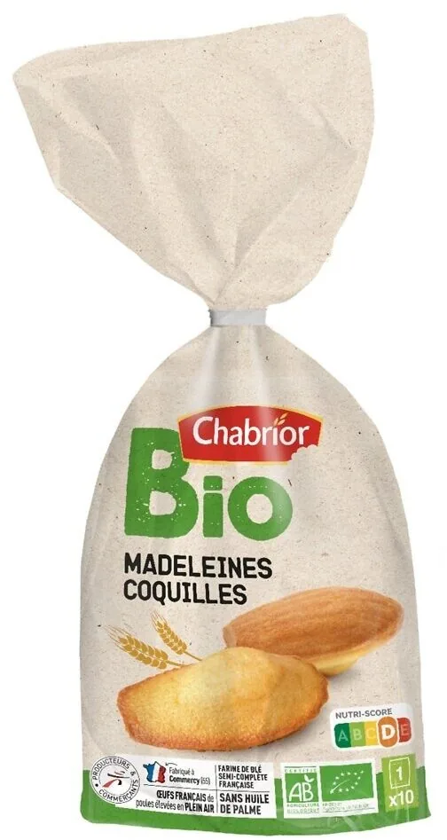 Madeleines coquilles - BIO