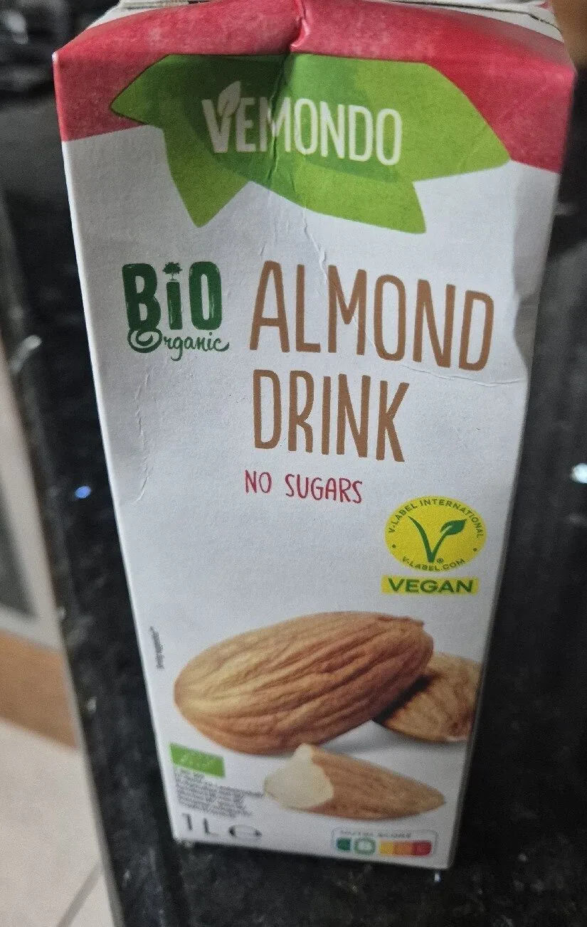 Boisson à l'amande, sans sucres