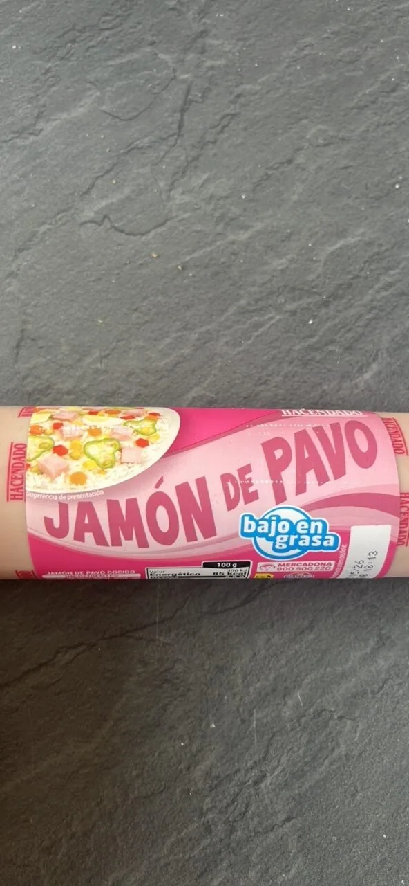 Jamón de pavo