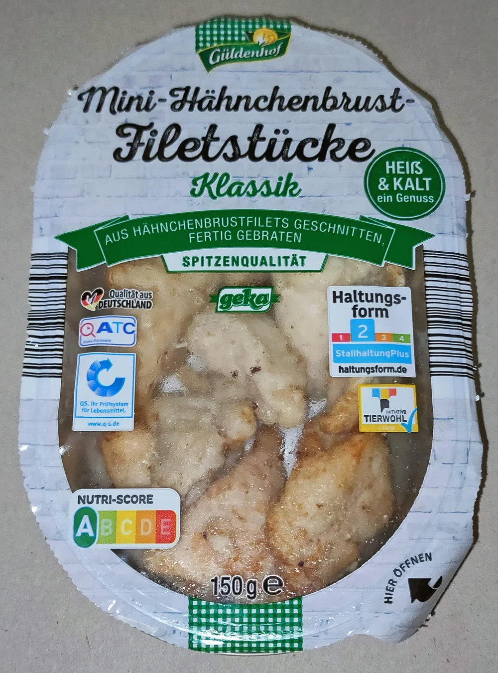 Mini-Hähnchenbrust-Filetstücke - Klassik