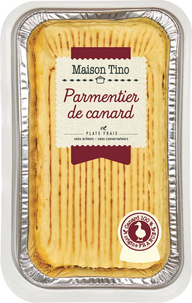 Parmentier de canard