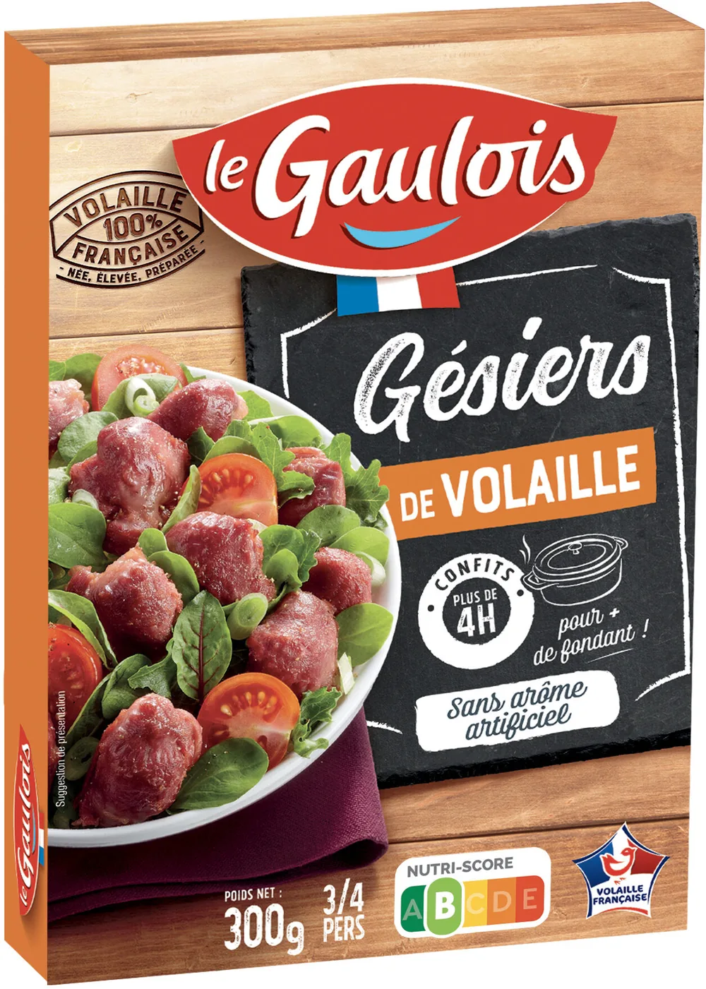 Gésiers de volaille confits