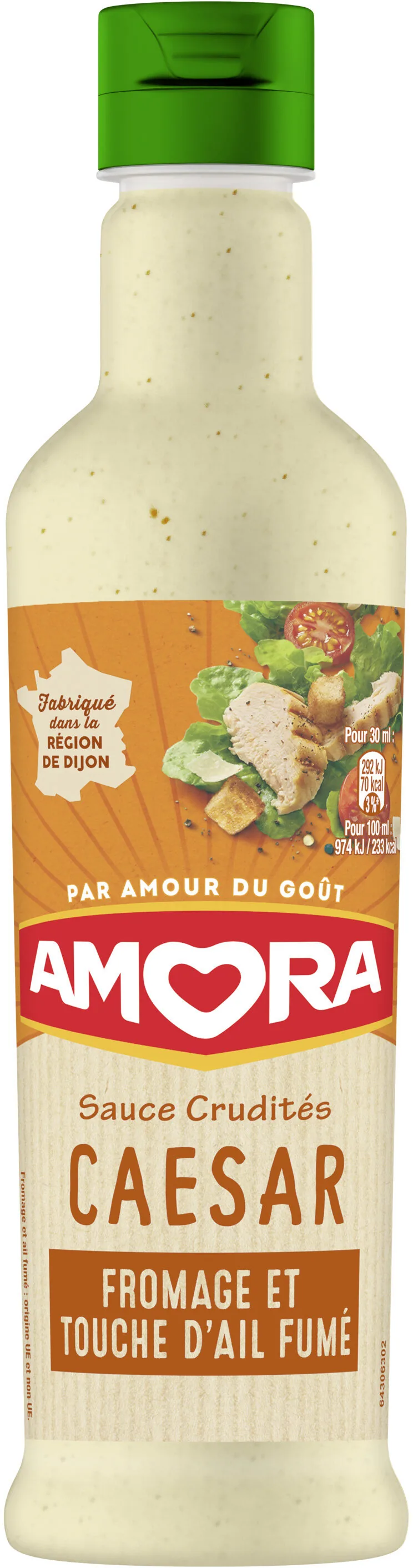 Amora Sauce Crudites Caesar Bouteille 380ml