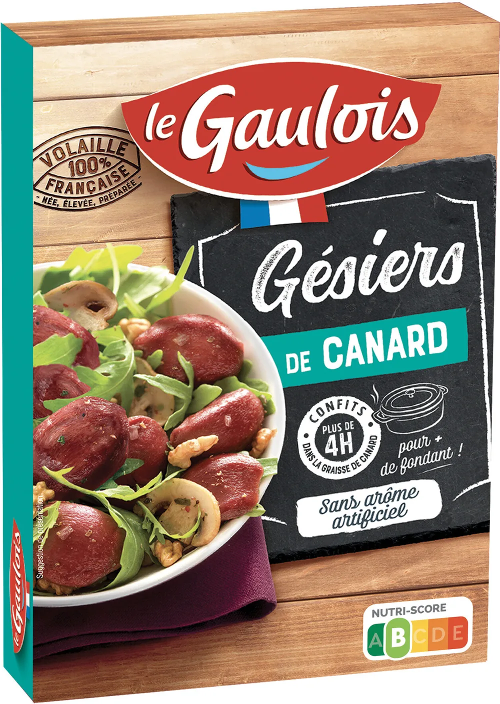 Gésiers de canard confits