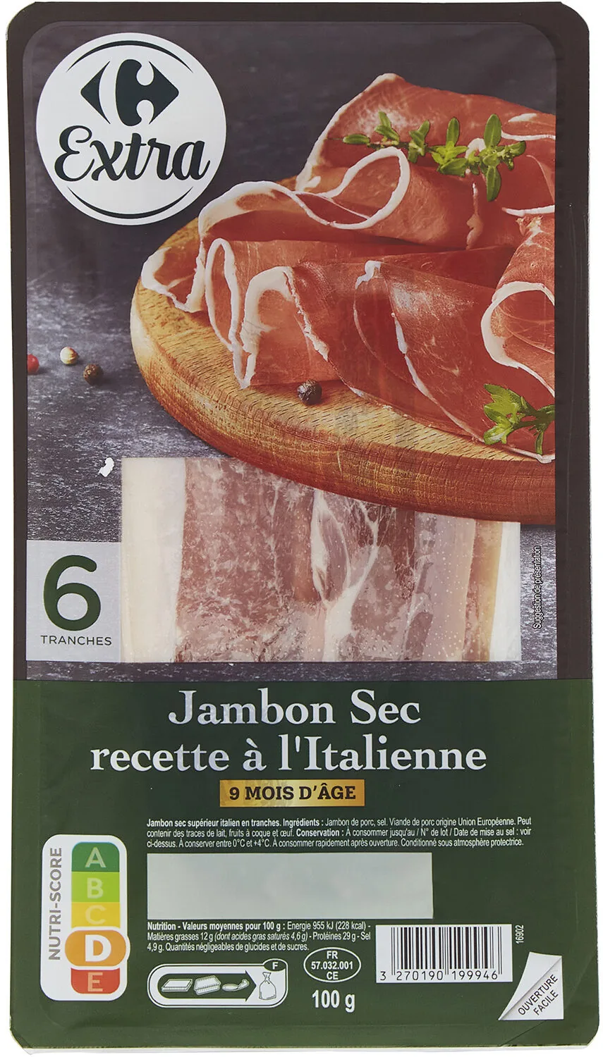 Prosciutto crudo Stagionato