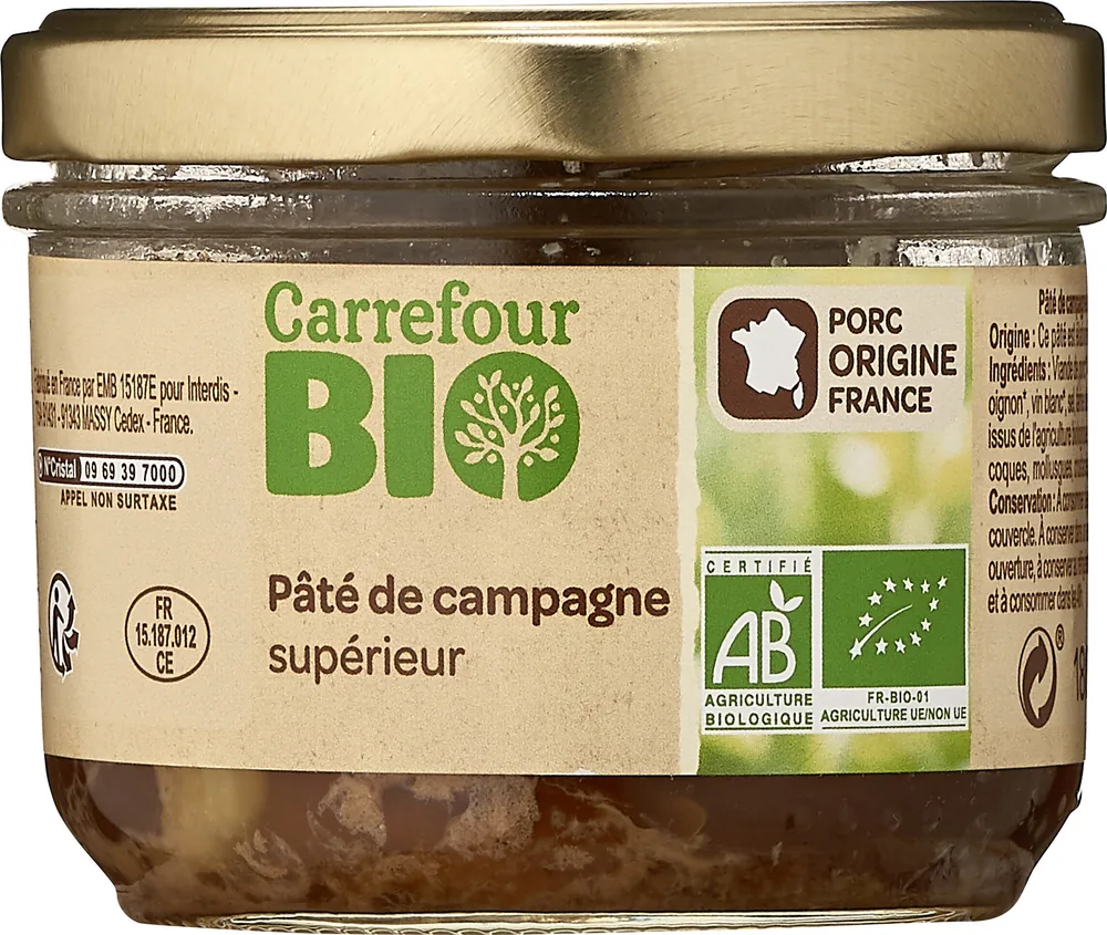 Pâté de campagne supérieur