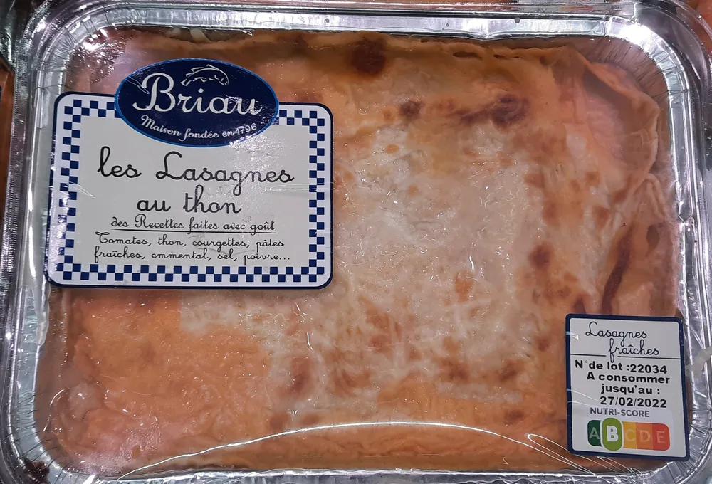 Lasagnes au thon