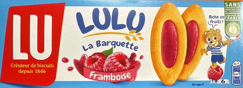 Lulu La Barquette Framboise