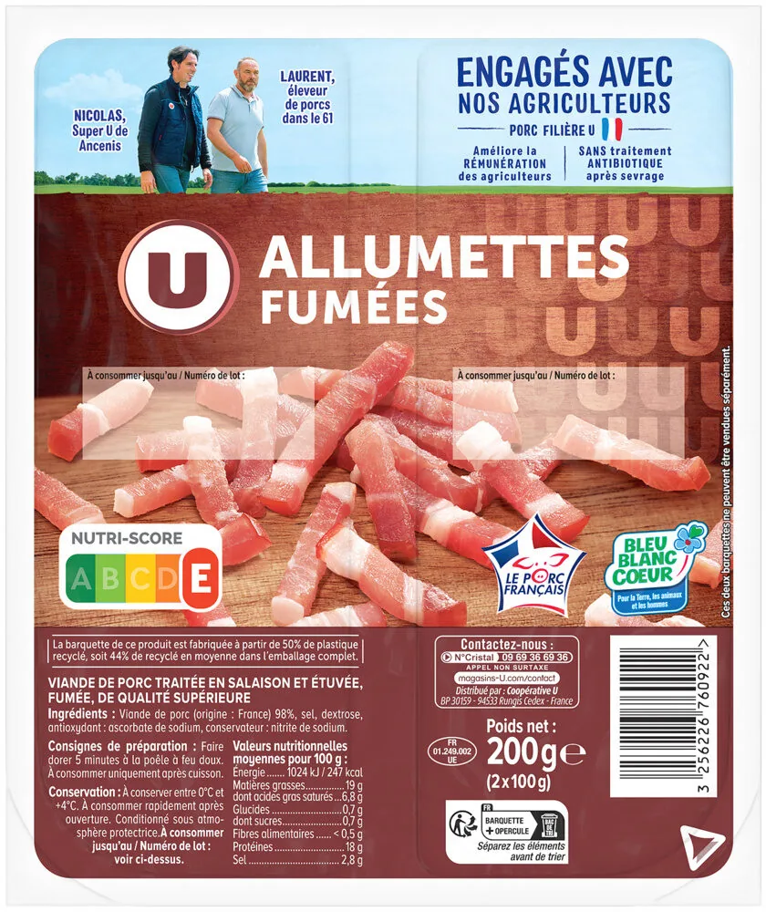Allumettes fumées BBC