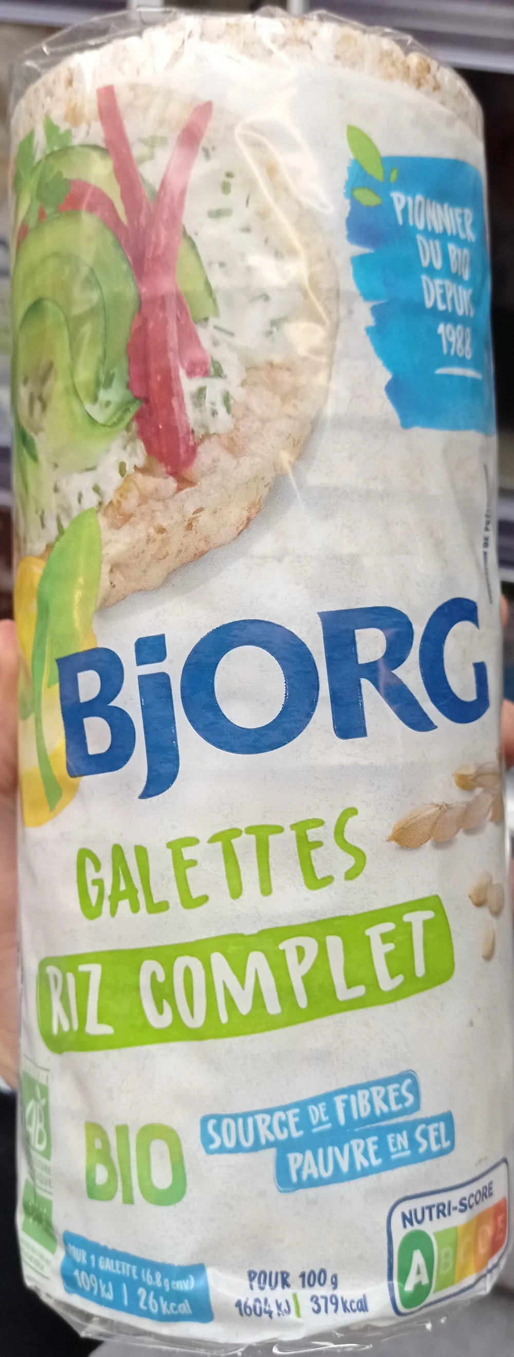 Galettes riz complet Bio