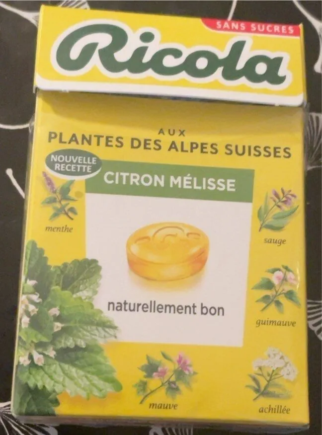 50G RICOLA CITRON MELISSE