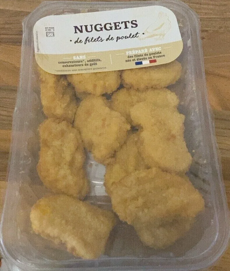 Nuggets de filets de poulet