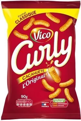 Curly cacahuete