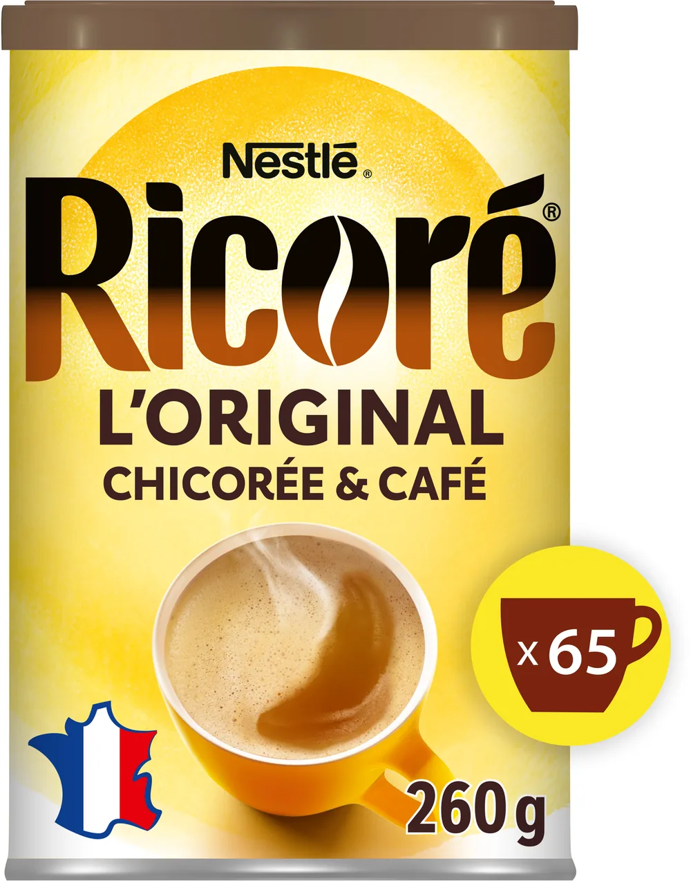Chicorée &amp; Café, RICORÉ® L'Original, Boîte de 260g