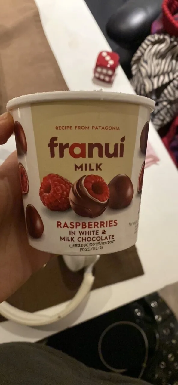 FRANUI Framboos melkchocolade