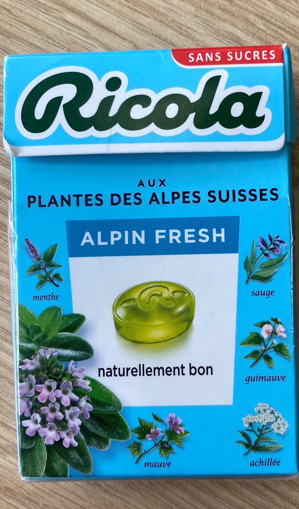 50G RICOLA ALPIN FRESH