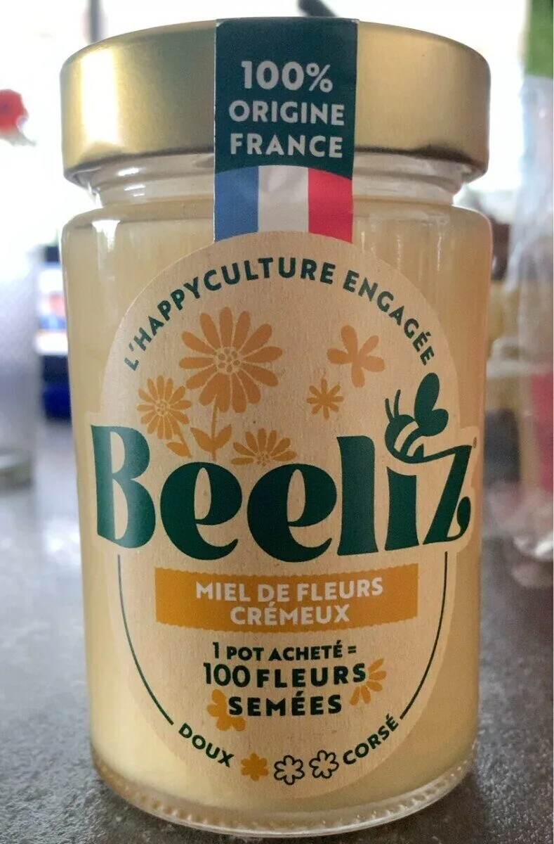 Miel de fleurs crémeux