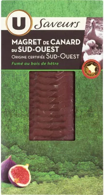 Magret de Canard France Fumé au bois de hêtre - 90g