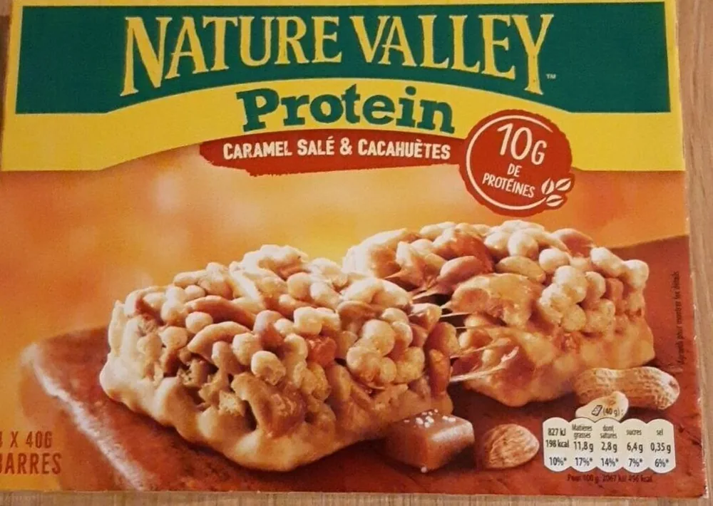 Protein Caramel salé Cacahuètes