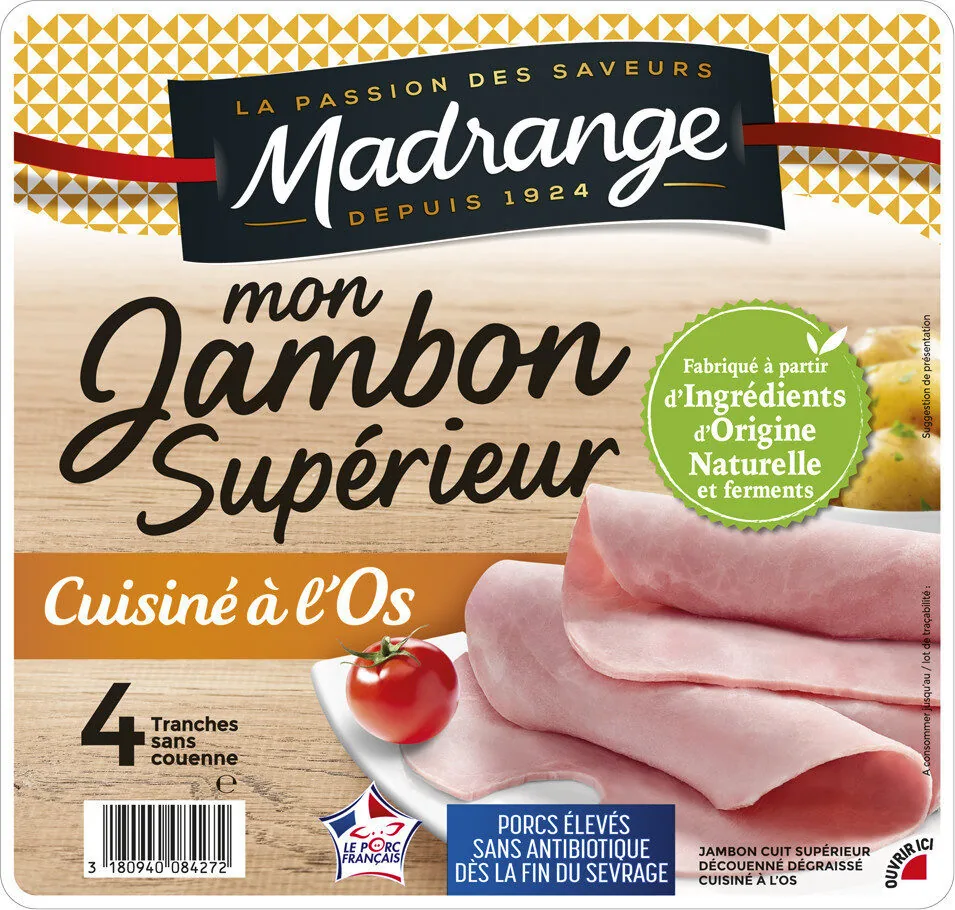 Mon Jambon Supérieur Cuisiné à l'os