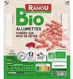Allumettes fumees bio 2x60g