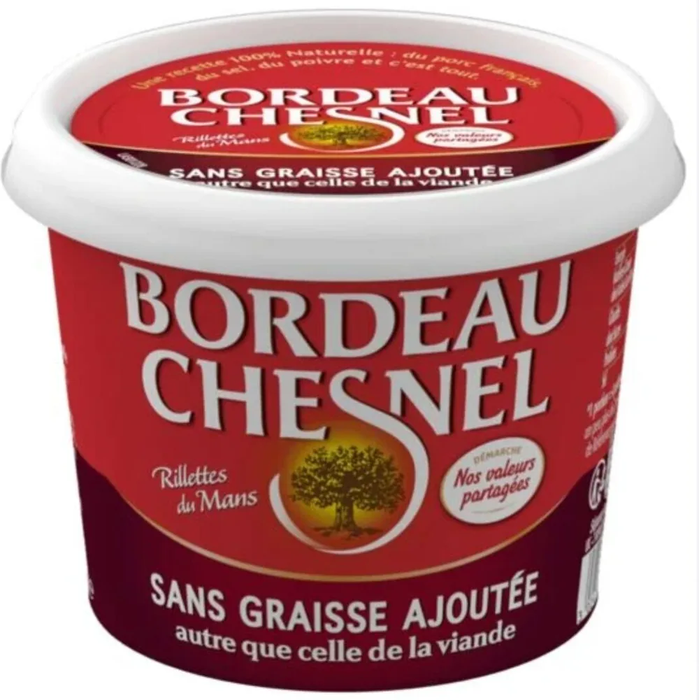 Rillettes du Mans sans graisse ajoutée