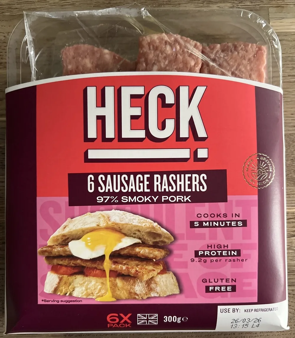 6 Sausage Rashers