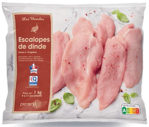 Escalope de dinde