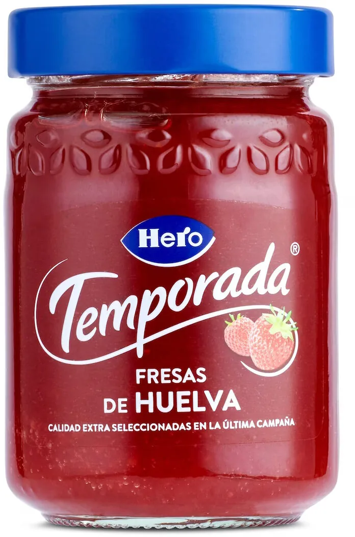 Mermelada de fresas de temporada