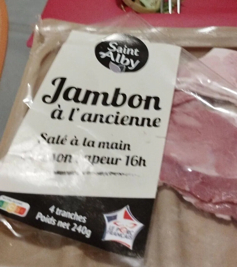 Jambon à l'ancienne 4 tranches