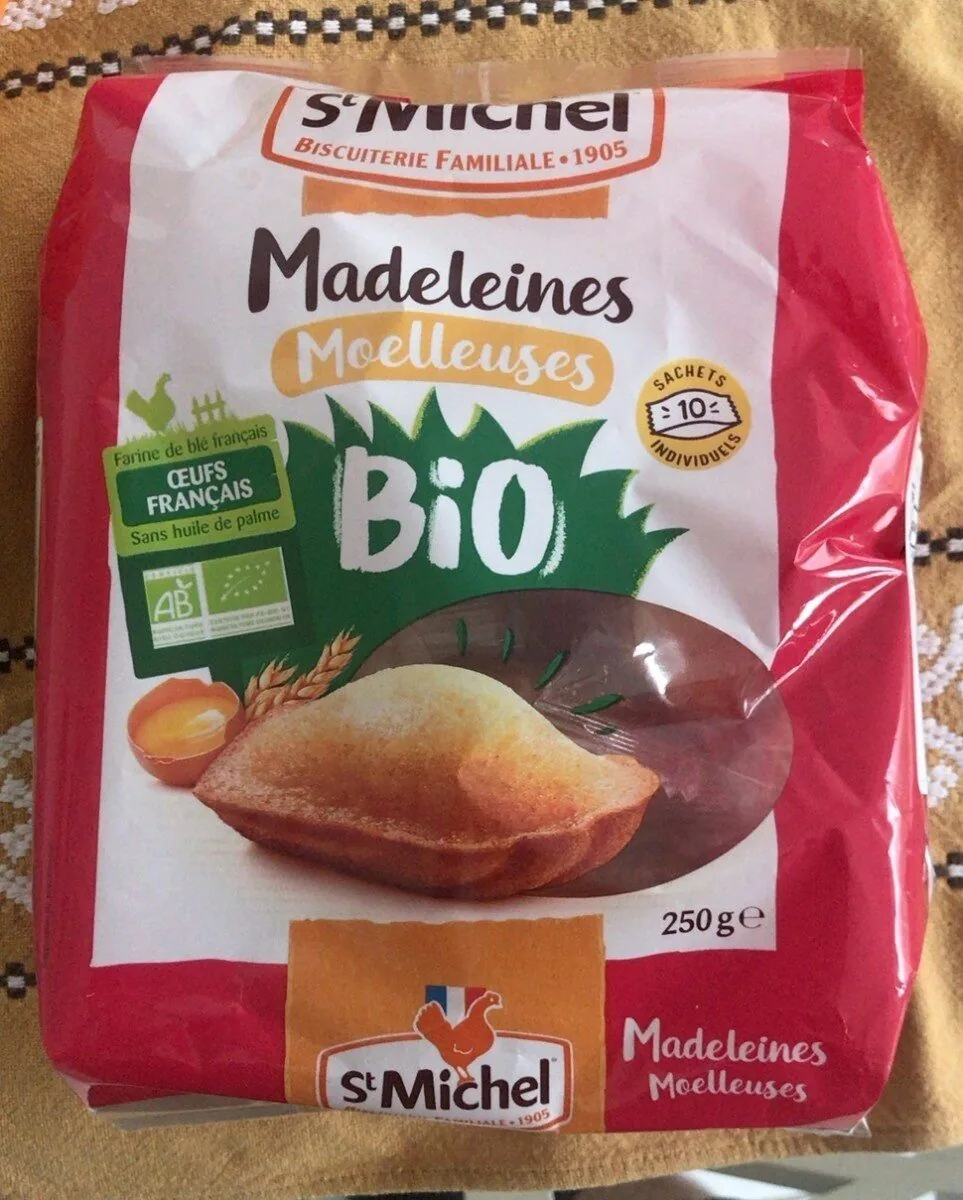 Madeleines moelleuses