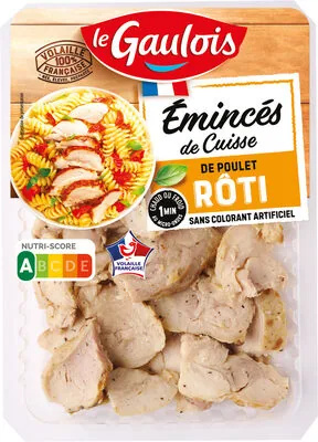 Emincé de cuisse de poulet - Nature