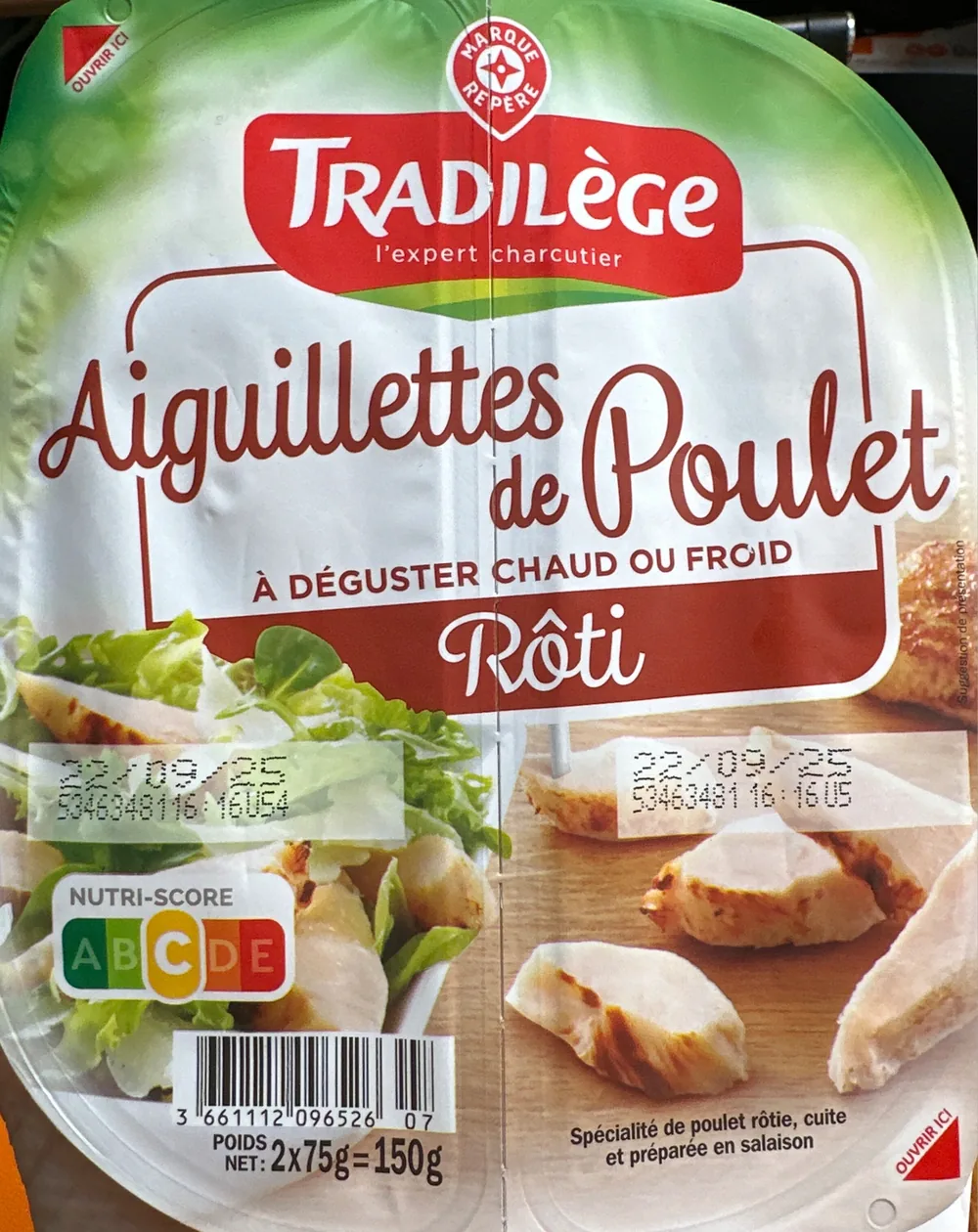 Aiguillettes de Poulet Rôti