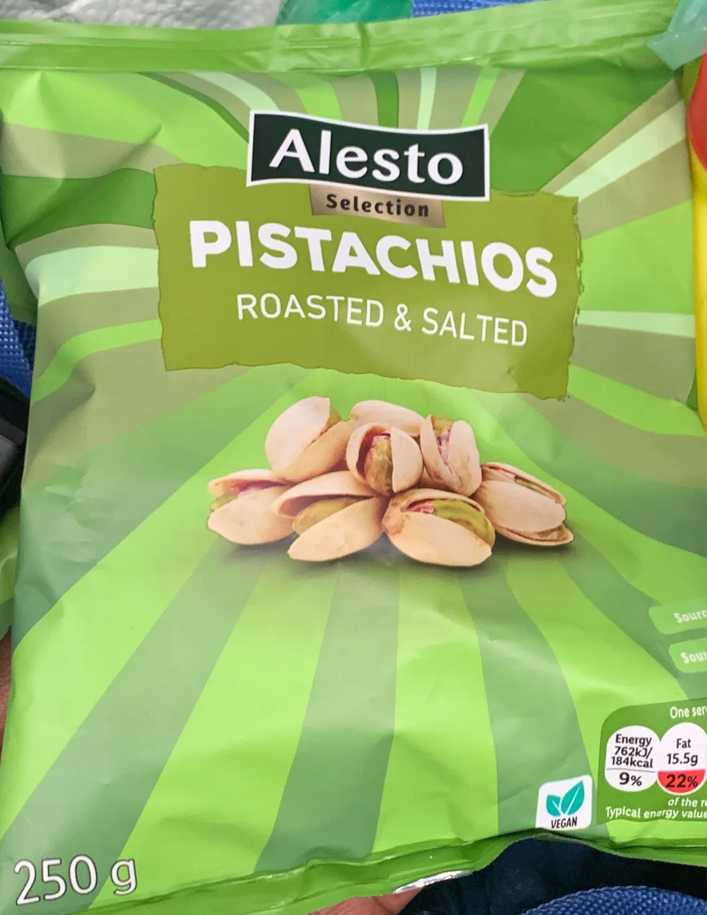 Pistaches de Californie grillées et salées