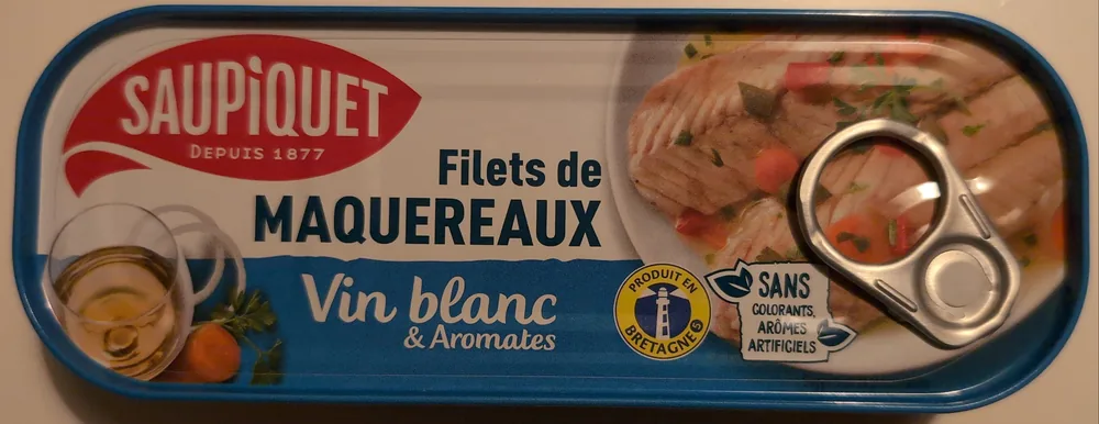 Filets de Maquereaux au Vin Blanc