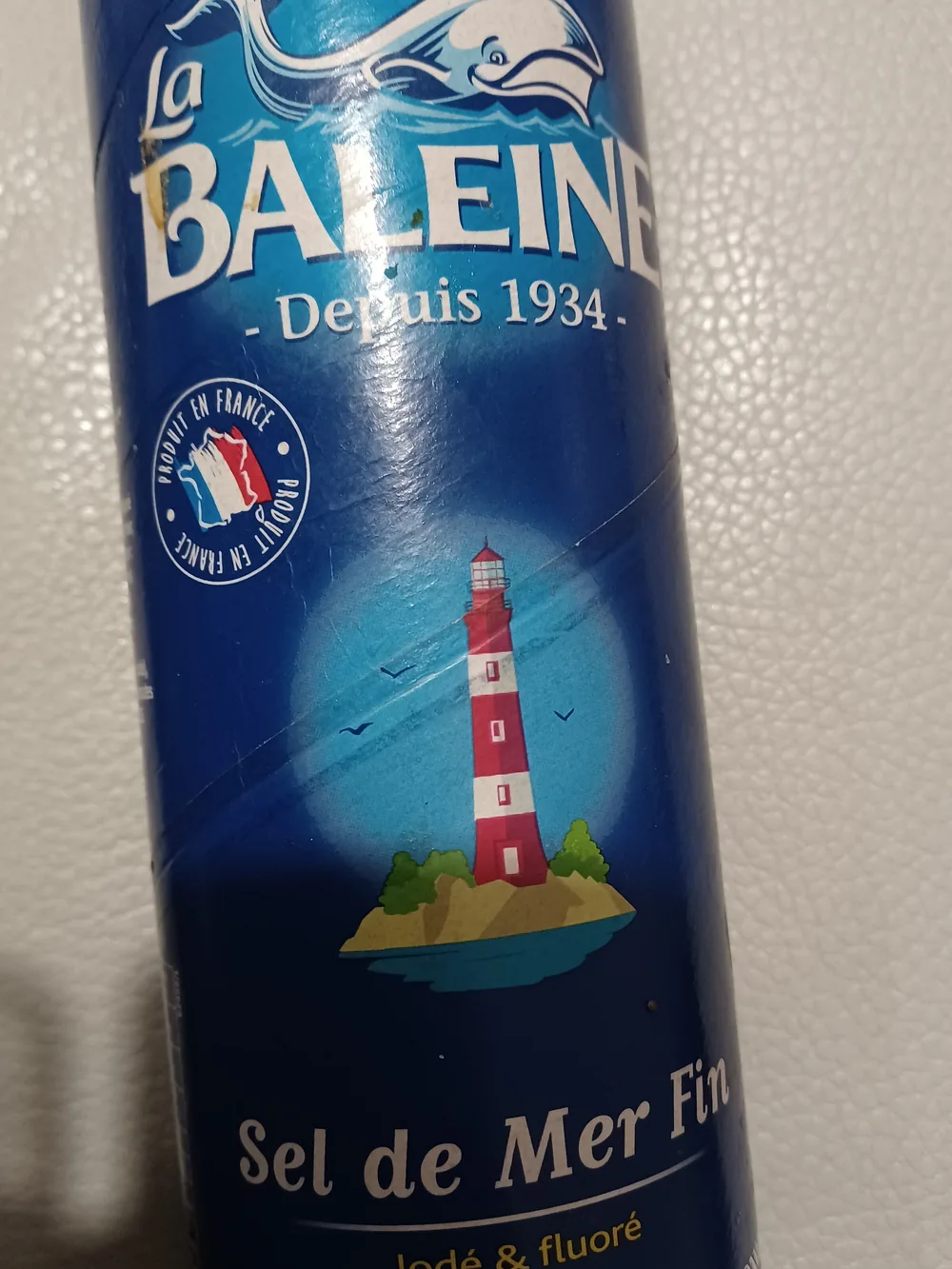 Sel fin iodé et fluoré