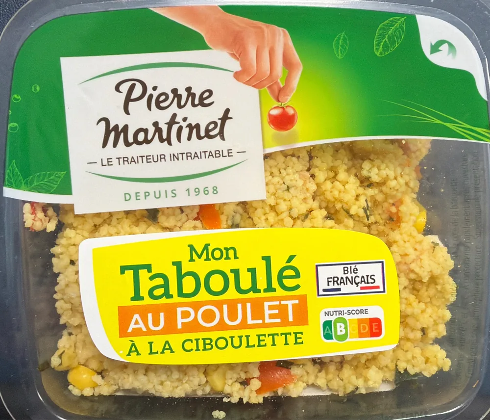 Taboulé au poulet à la ciboulette