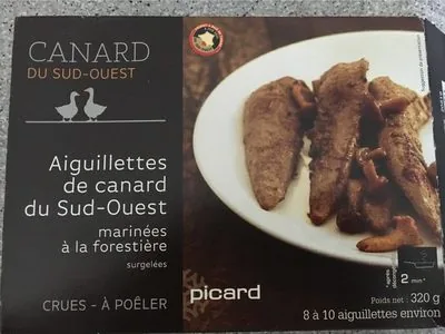 Aiguillettes de Canard du Sud-Ouest Marinées à la Forestière