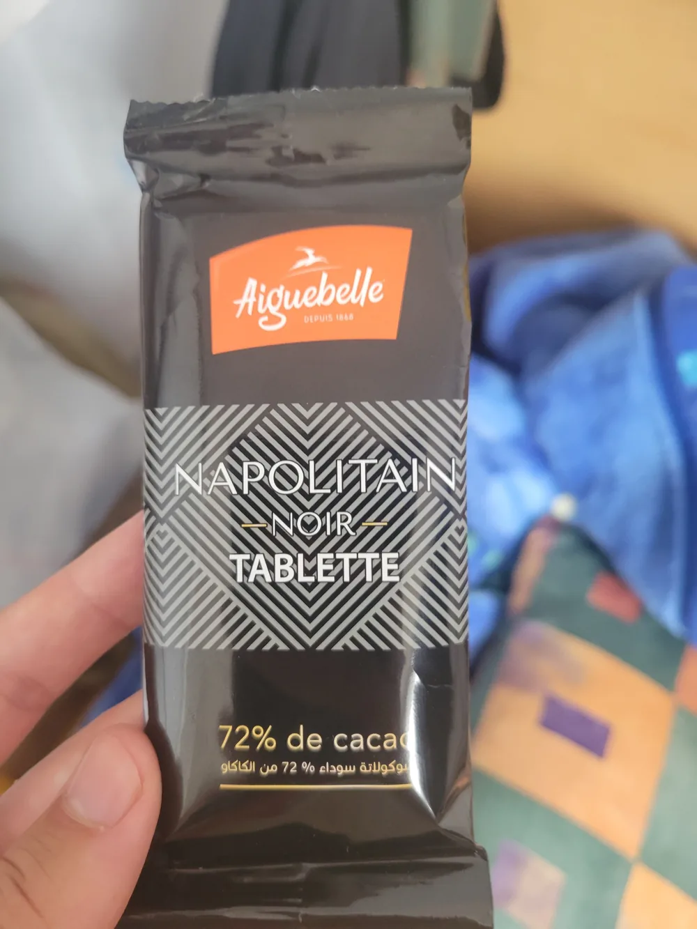 Napolitain noir tablette Choco (72%)