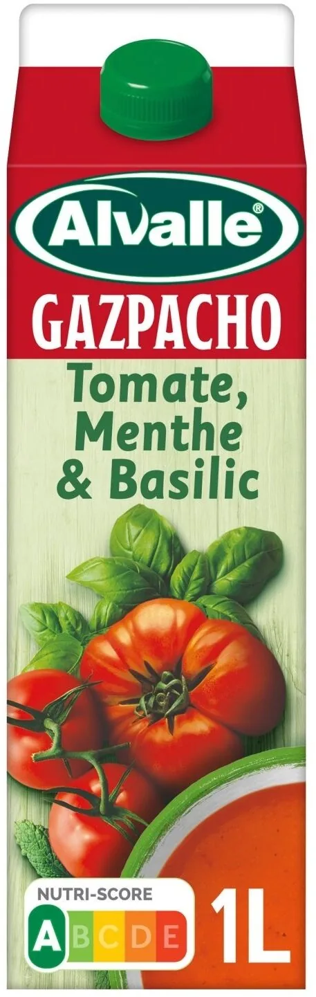 Alvalle Gazpacho tomate, menthe &amp; basilic 1 L
