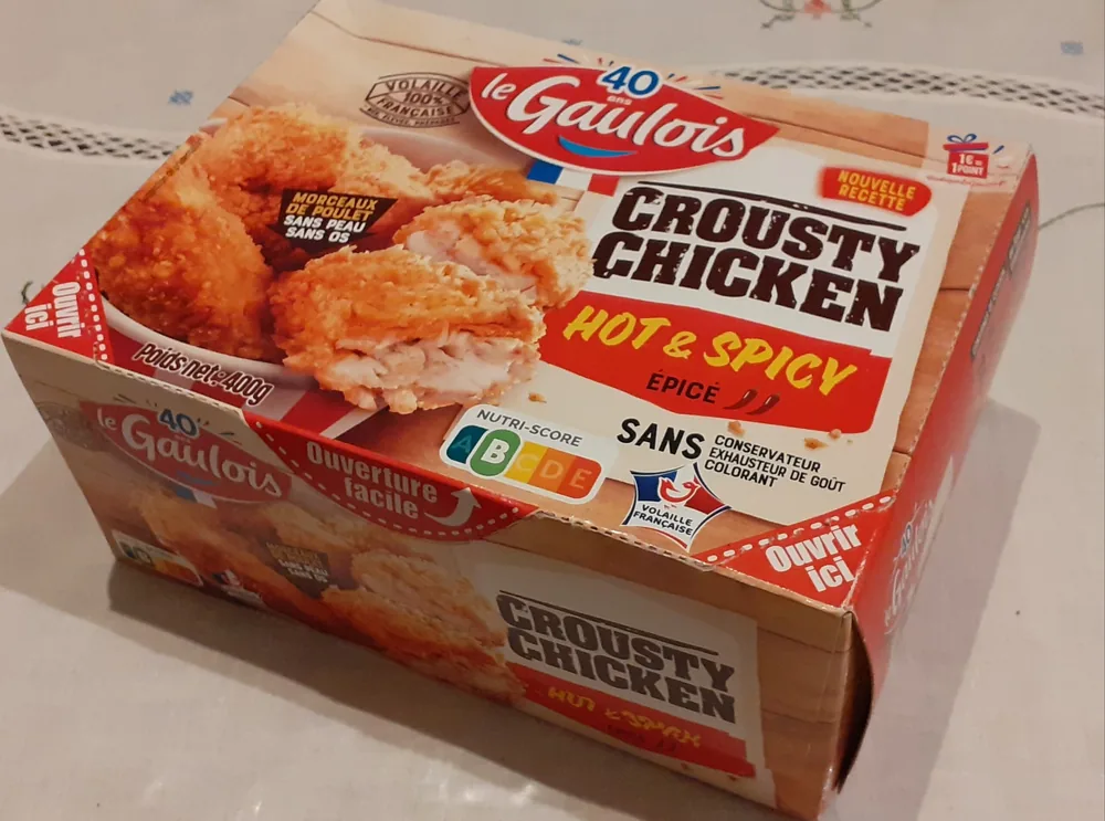 crousty chicken hot &amp; spicy